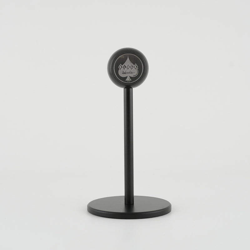 Black Satin iOMini Magnetic Phone Mount with Phone (iOmini - Black Satin)