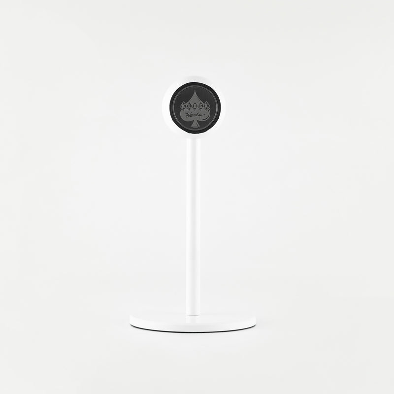 White Gloss iOMini Magnetic Phone Mount (iOmini - White Gloss)