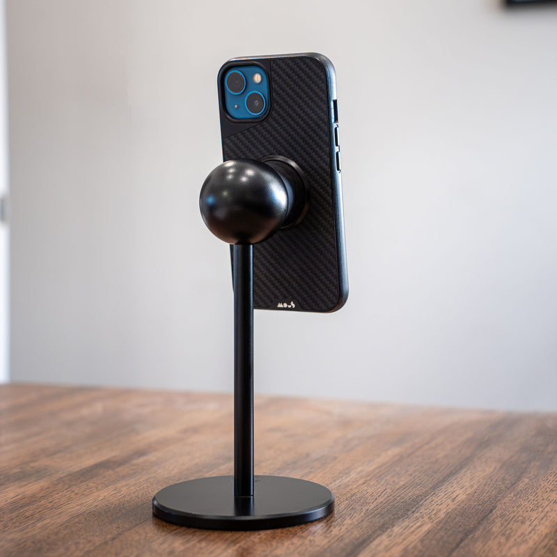 Black iOmount Inductive Charging Disc on an iOmini(shown on iOmini)