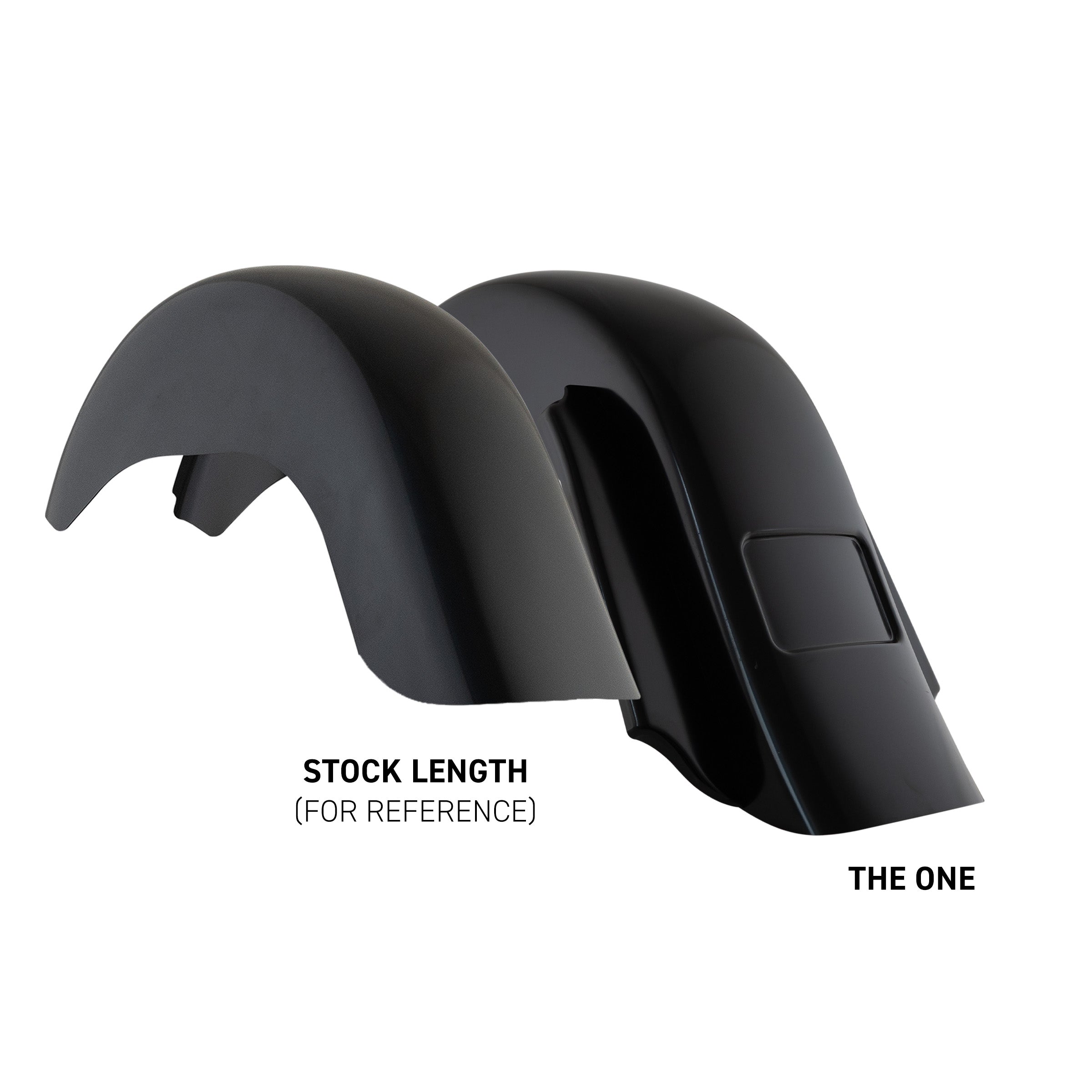 THE ONE Rear Fender for Harley-Davidson 2009-2024 Touring Motorcycle Models (The One Rear Fender)