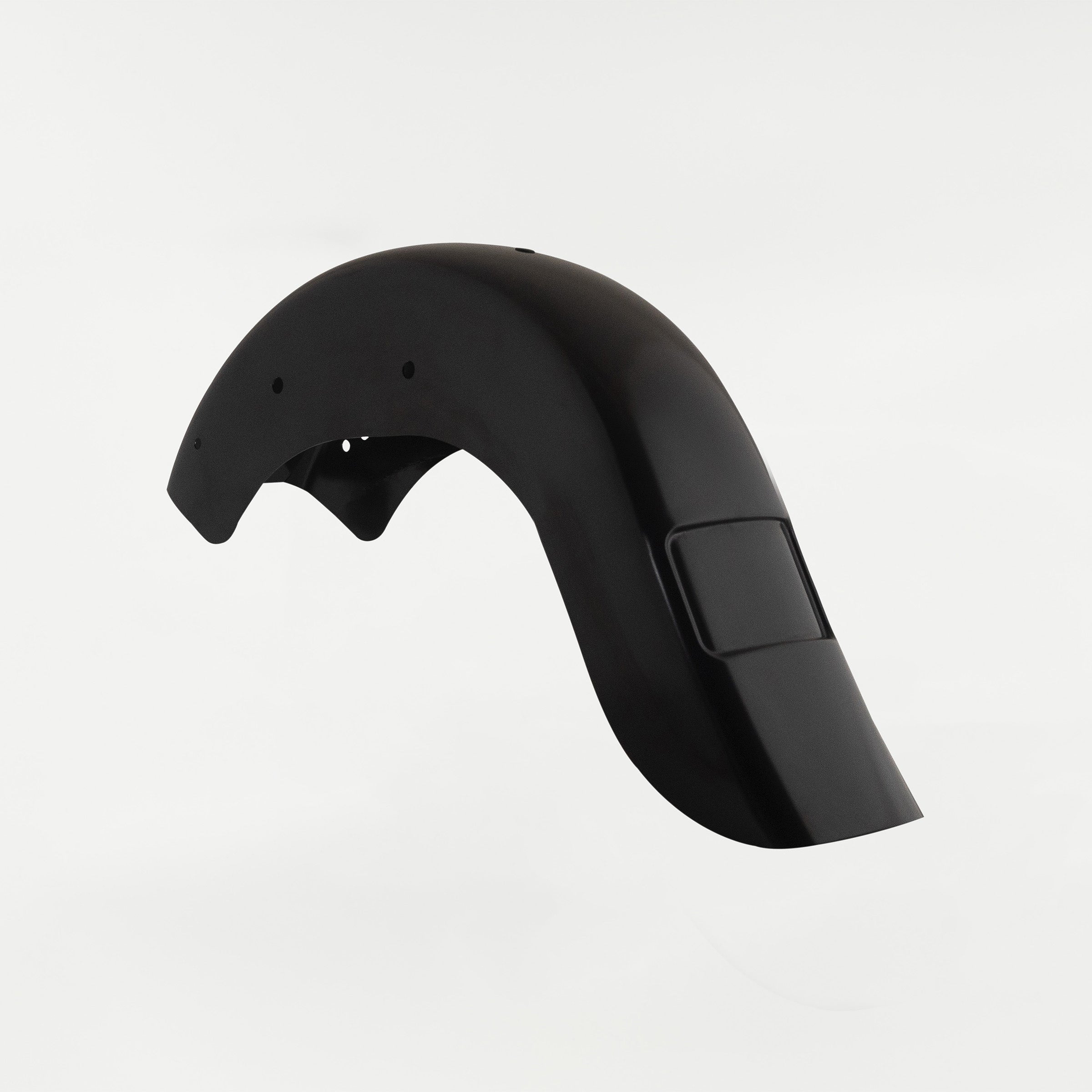 Frenched Extended Length Quarter Profile Benchmark Rear Fender Fit Kit for Harley-Davidson 2018, 2019, 2020, 2021, 2022, 2023, 2024 Softail Slim Motorcycles(Frenched Extended Length Quarter Profile)
