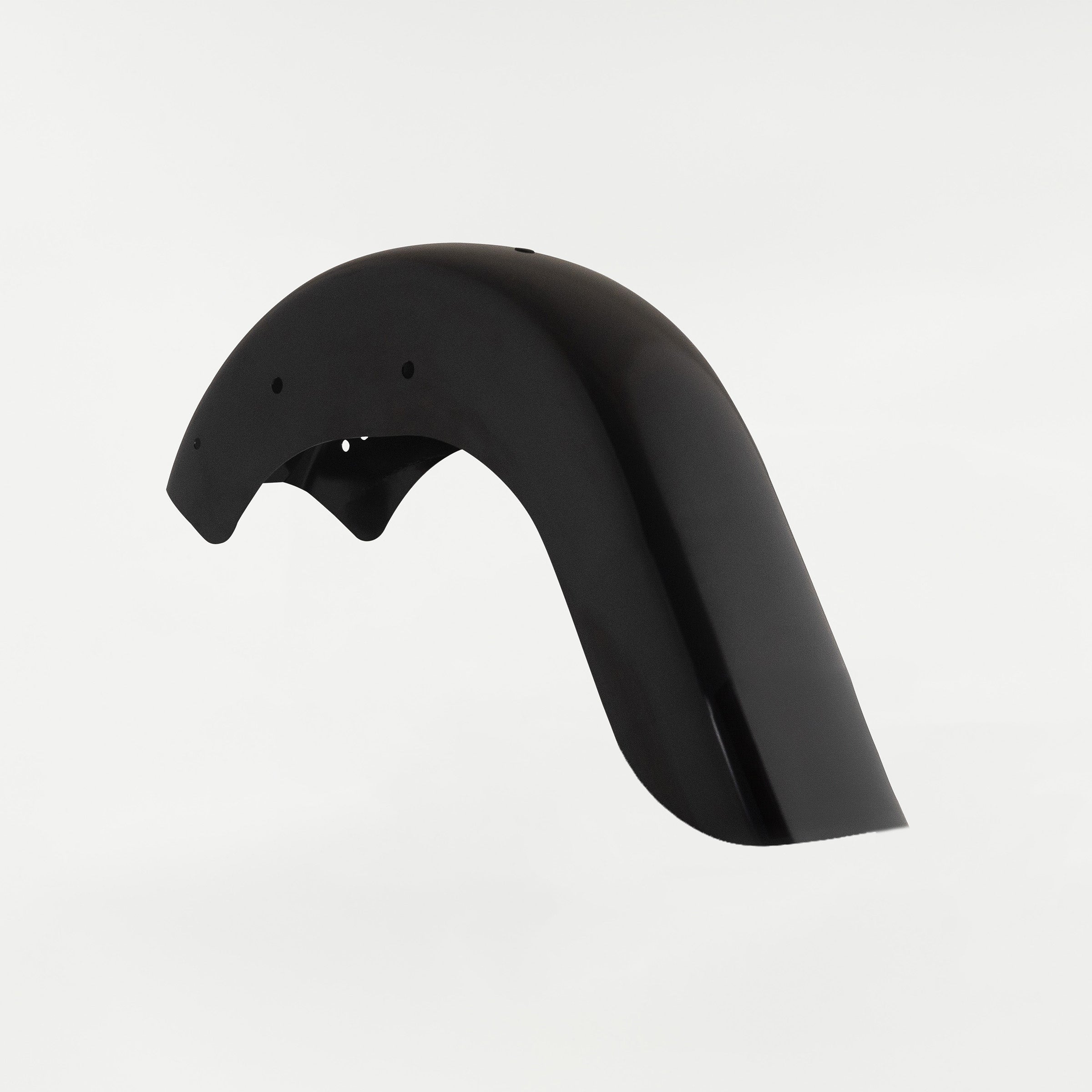 Smooth Extended Length Quarter Profile Benchmark Rear Fender Fit Kit for Harley-Davidson 2018, 2019, 2020, 2021, 2022, 2023, 2024 Softail Slim Motorcycles(Smooth Extended Length Quarter Profile)