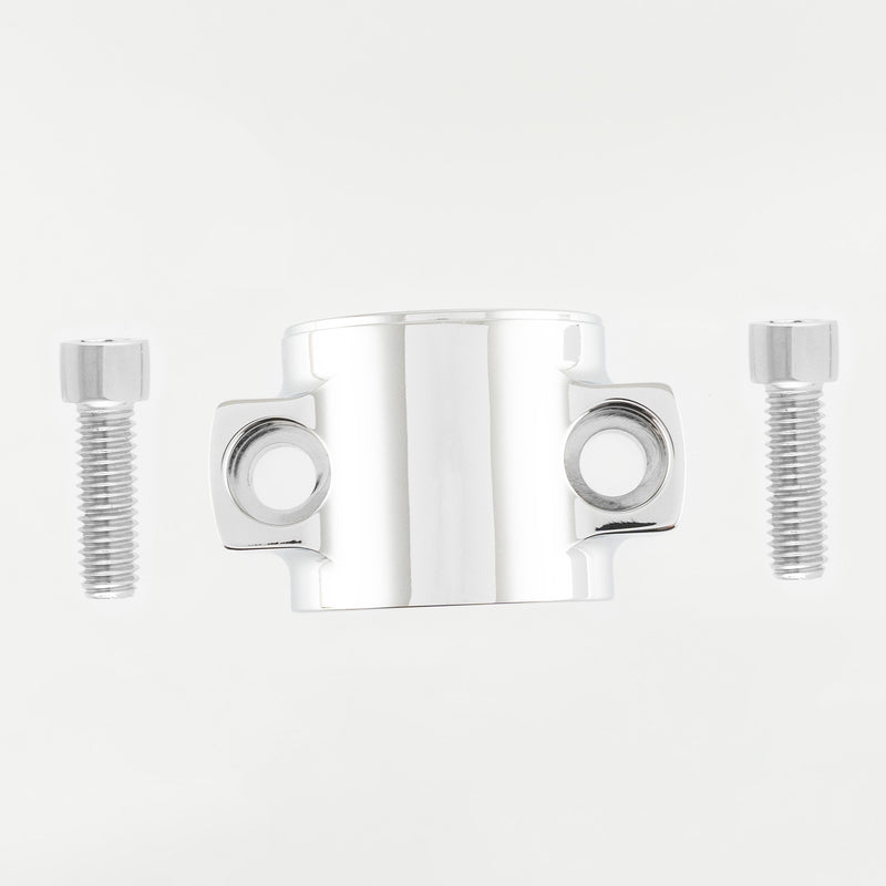 Chrome Fork-N-Finish Piece - Lower Fork Leg Cap for 2000 to 2013 Harley-Davidson Touring Models(Chrome)