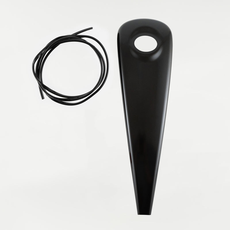 Extended Length Curvaceous Metal Dash for 2008 - 2025 FLH, FLTR Motorcycles(Extended)