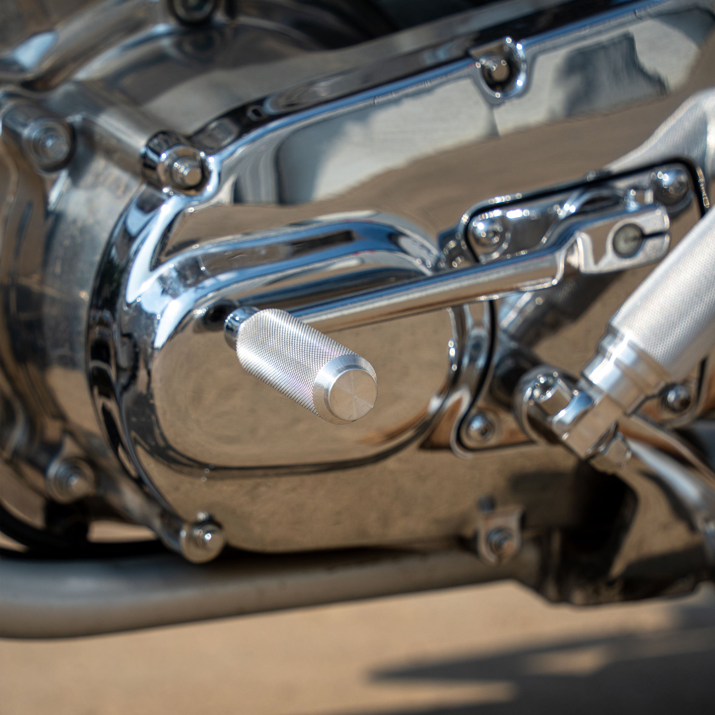 Tabletop image of Maybin Shifter pegs for Harley-Davidson motorcycles (Shifter Pegs)