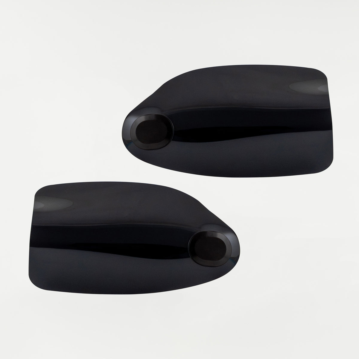Black Hand Guards for Indian Motorcycles (Black - Front)