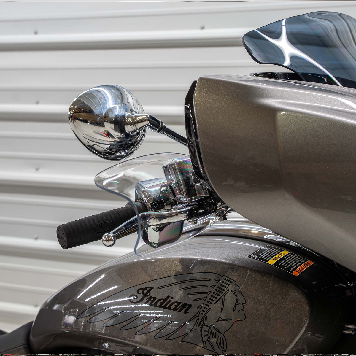 Clear Hand Guards for Indian Motorcycles (Clear)