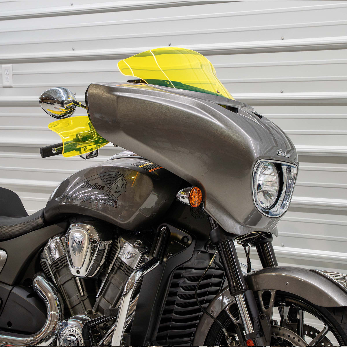Yellow Ice Hand Guards for Indian Motorcycles (Yellow Ice)