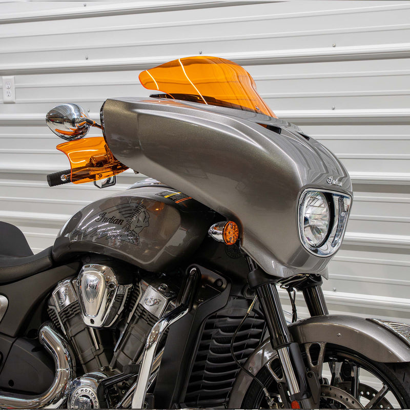 Orange Hand Guards for Indian Motorcycles (Orange)