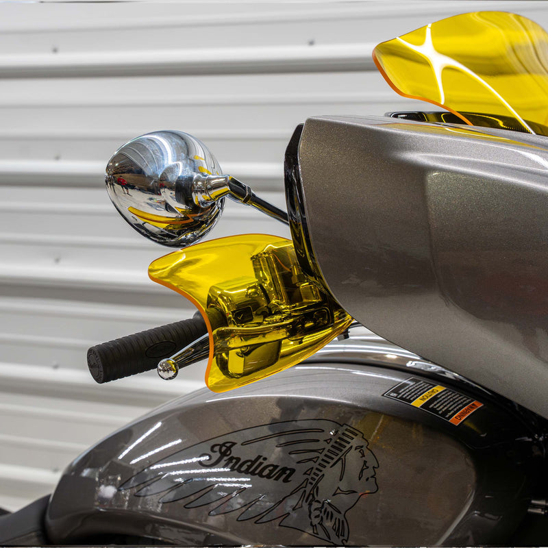 Yellow Hand Guards for Indian Motorcycles (Yellow)