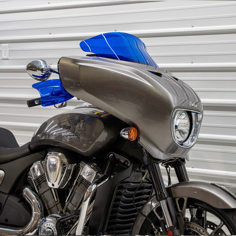Blue Hand Guards for Indian Motorcycles (Blue)