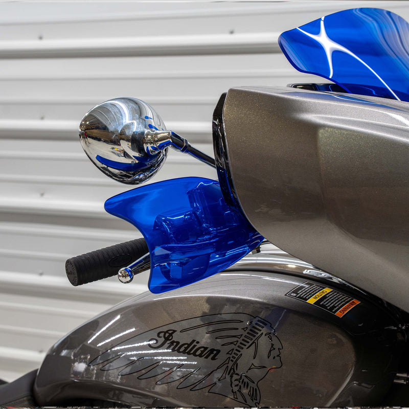 Blue Hand Guards for Indian Motorcycles (Blue)