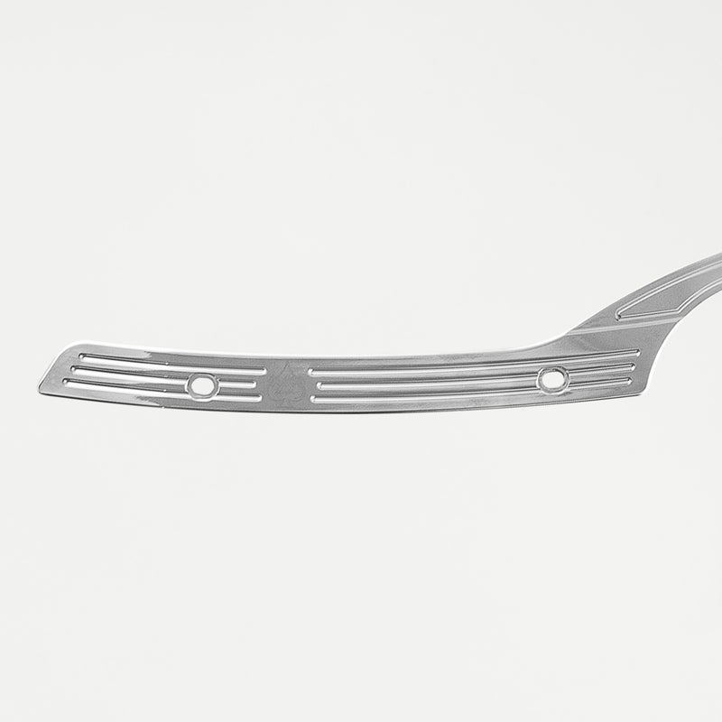 Close-up of Chrome Windshield Trim for 2015-2025 Harley-Davidson Road Glide(Chrome - Close-Up)