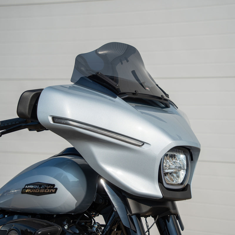 Dark Smoke Windshield for Harley-Davidson 2023.5-2026 Street Glide FLH (10" Dark Smoke)
