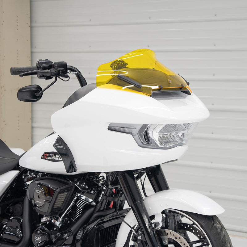 Yellow Color Motorcycle Windshield for Harley-Davidson 2023.5-2026 FLTR (10" Yellow)