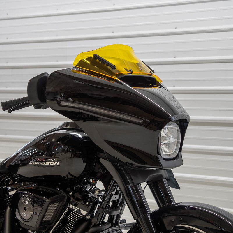 Yellow Color Windshield for Harley-Davidson 2023.5-2026 FLH (6.5" Yellow)