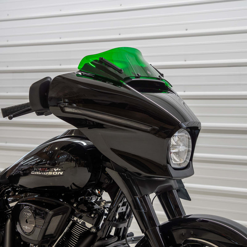 Green Color Windshield for Harley-Davidson 2023.5-2026 FLH (6.5" Green)