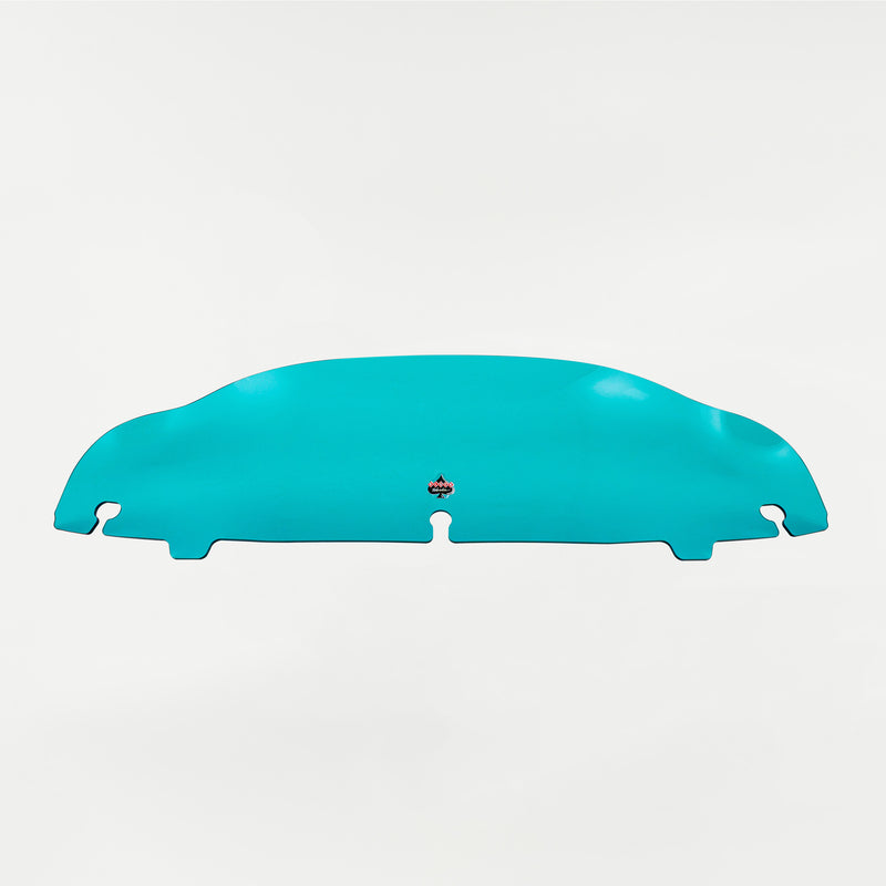 4" Teal Kolor Flare™ Windshield for Harley-Davidson 2014-2025 FLH motorcycle models(4" Teal)