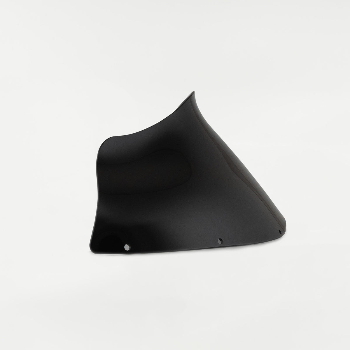 9" Solid Black Windshield for Harley-Davidson motorcycle models with FXRP Style Fairings(9" FXRP Solid Black)