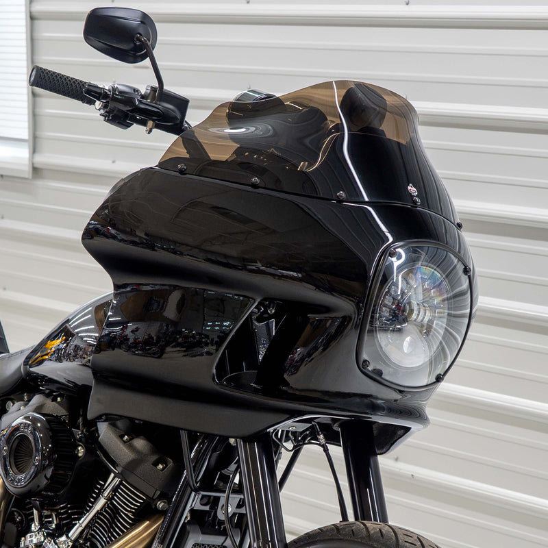 Bronze Kolor Windshield for Harley-Davidson FXRP Style motorcycle fairings (Bronze)