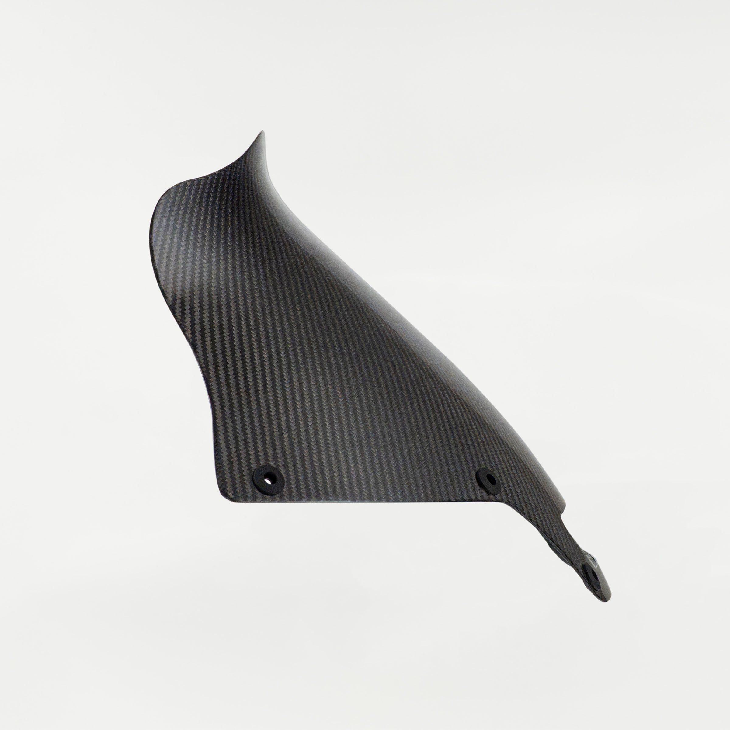 harley-davidson Road glide carbon fiber windshield on a white background (8" Carbon Fiber)
