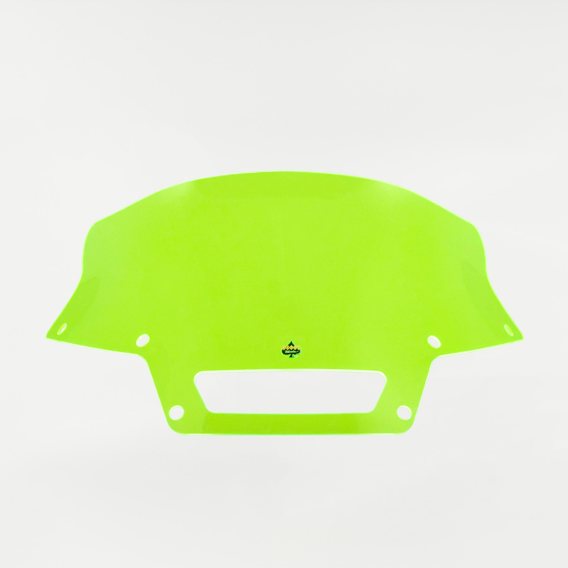 6" Green Ice Kolor Windshield for Harley-Davidson Low Rider ST Motorcycles (6" Green Ice)