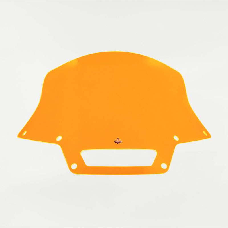 8" Orange Ice Kolor Windshield for Harley-Davidson Low Rider ST Motorcycles (8" Orange Ice)