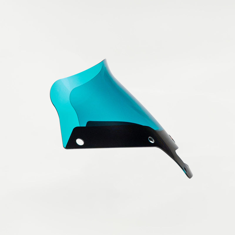 6" Teal Kolor Windshield for Harley-Davidson Low Rider ST Motorcycles (6" Teal)
