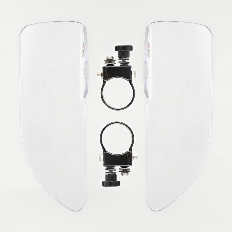 Clear Windshield Air Management Kit For Indian® Scout Motorcycles(Clear - Flare® Wings)