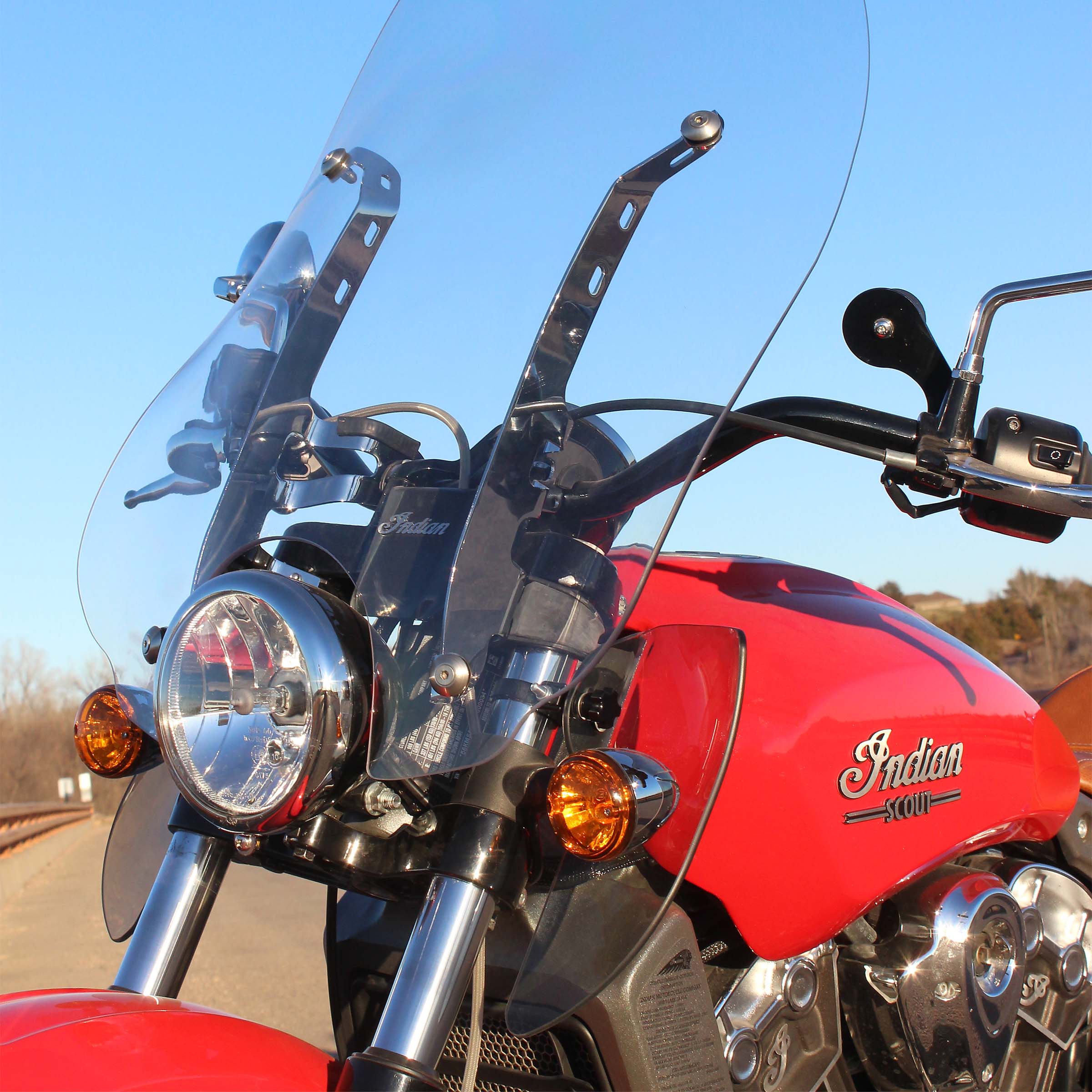 Tint Flare® Wings For Indian® Scout Motorcycles(Tint)