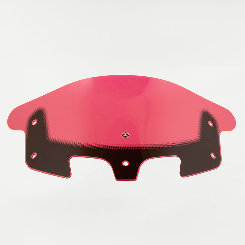 Pink Ice Motorcycle Windshield 10" Kolor Flare® Windshield for Indian® 2014-2024 Chieftain and Roadmaster KWW-04-0631 2312-1245 pink color windshield for Indian® Motorcycle (10" Pink Ice  Kolor Flare®)