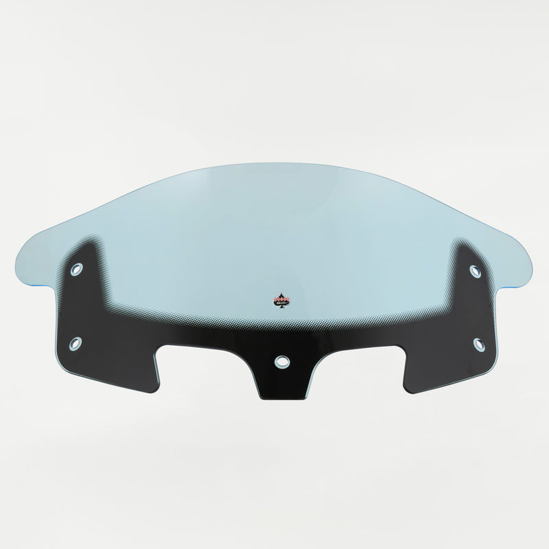 Blue Ice Motorcycle Windshield 10" Kolor Flare® Windshield for Indian® 2014-2024 Chieftain and Roadmaster KWW-04-0635 2312-1249 blue color windshield for Indian® Motorcycle (10" Blue Ice  Kolor Flare®)