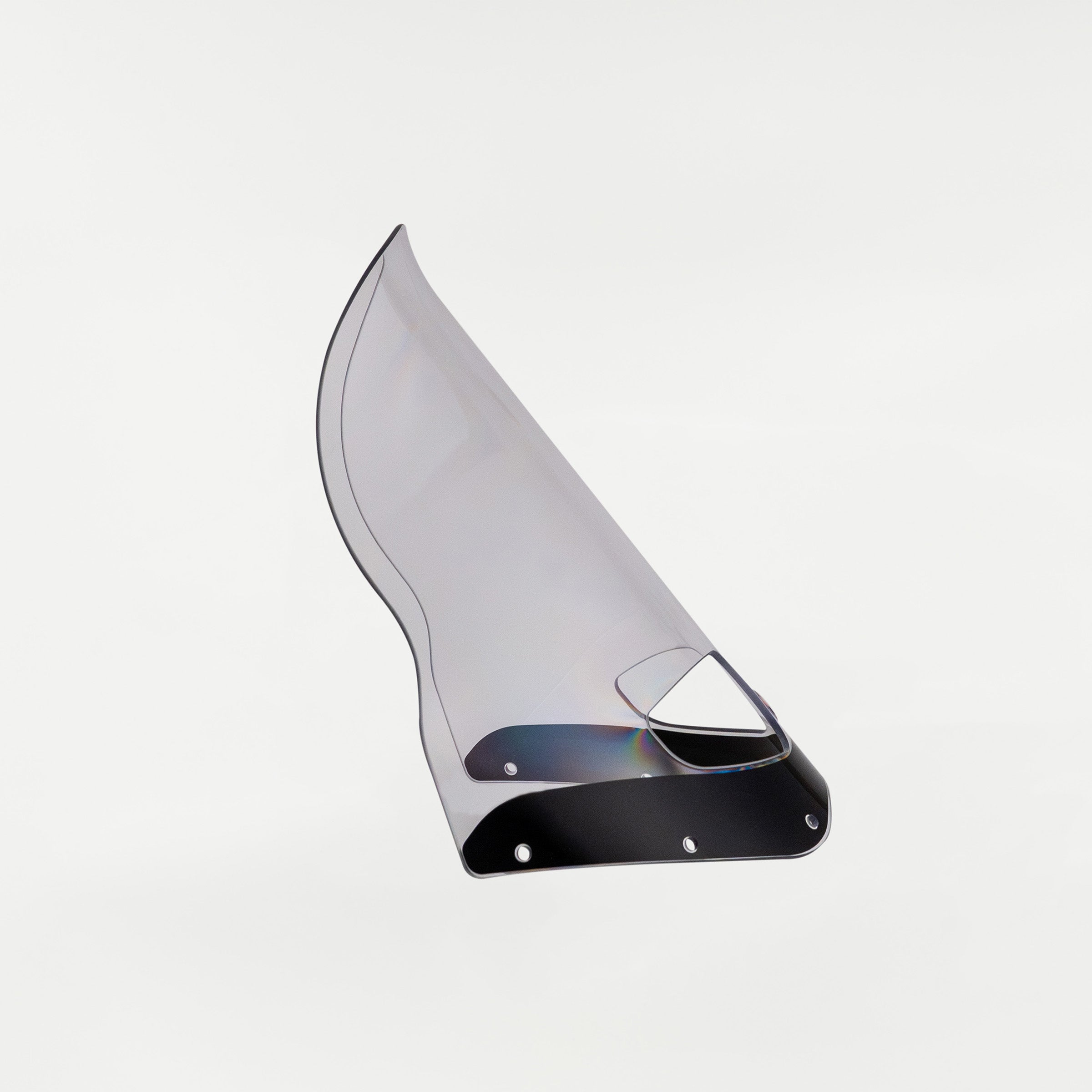 Clear Color Windshield for Memphis Shades Road Warrior Fairings (15" Clear)