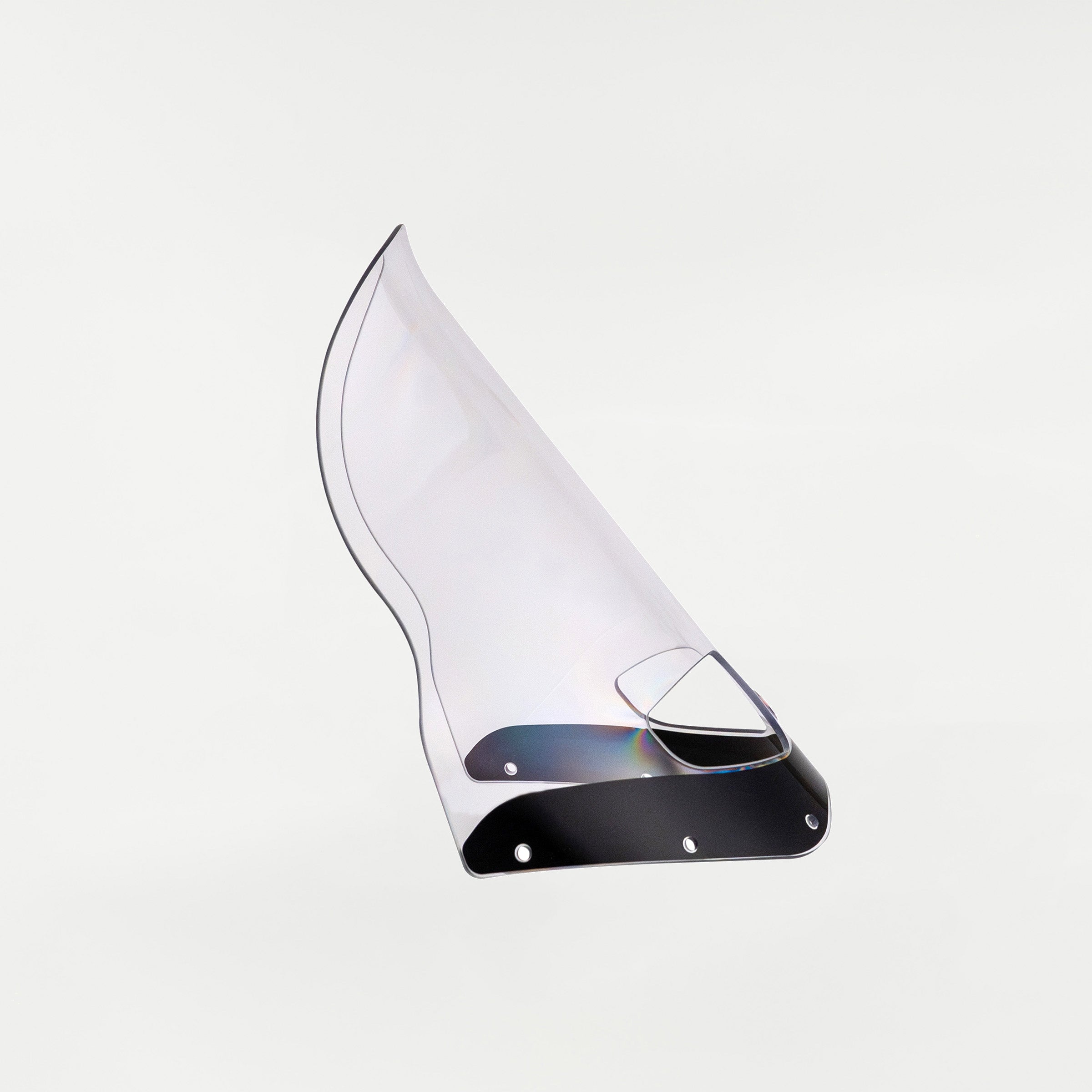 Clear Color Windshield for Memphis Shades Road Warrior Fairings (15" Clear)