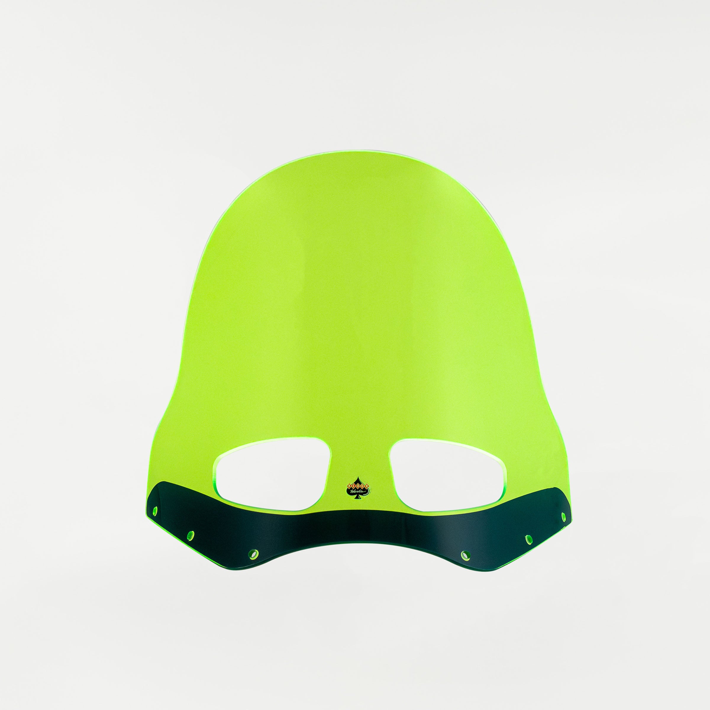 Green Ice Color Windshield for Memphis Shades Road Warrior Fairings (15" Green Ice)