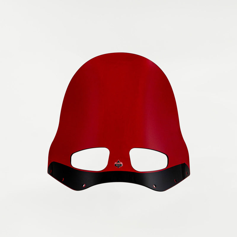 Red Color Windshield for Memphis Shades Road Warrior Fairings (15" Red)