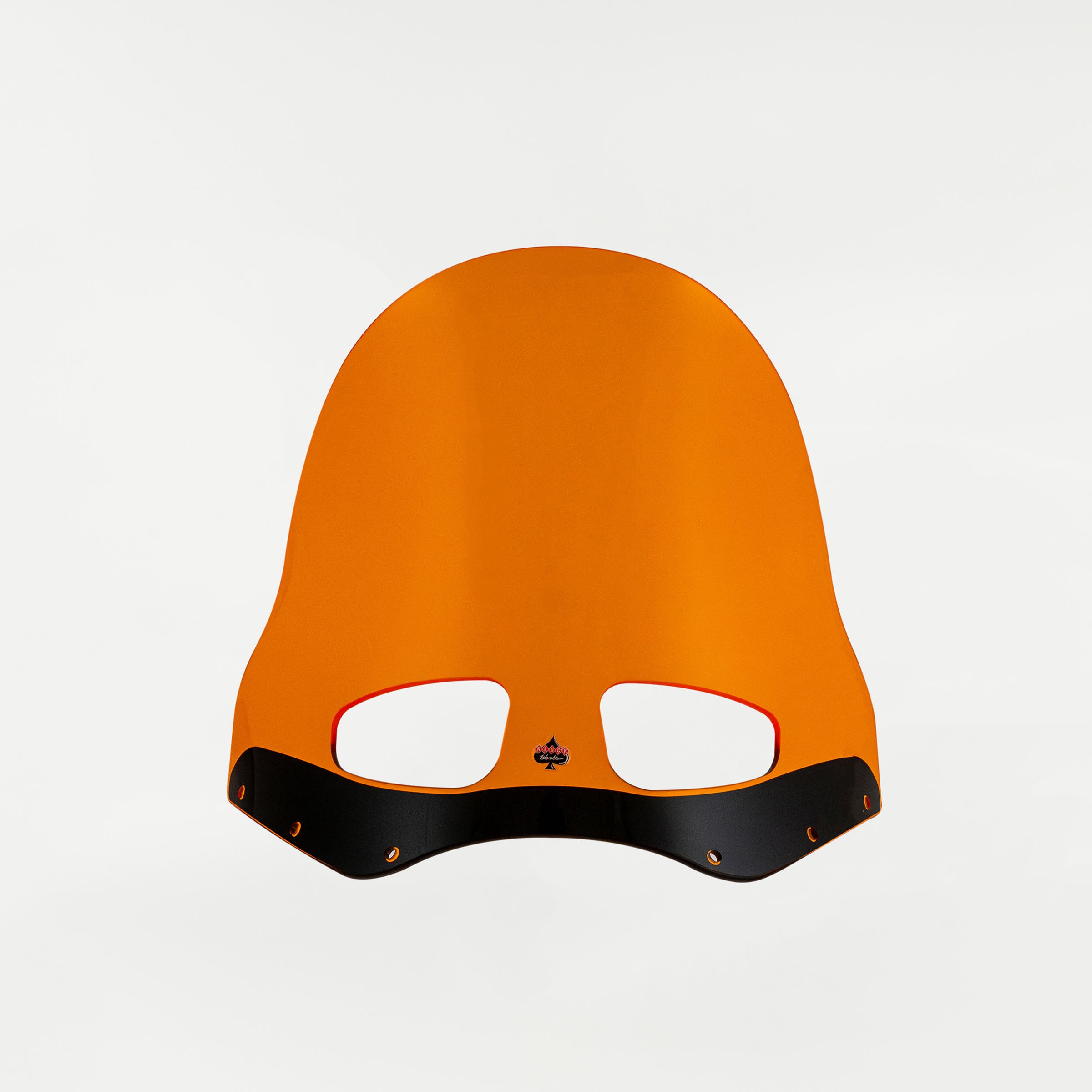 Orange Color Windshield for Memphis Shades Road Warrior Fairings (15" Orange)