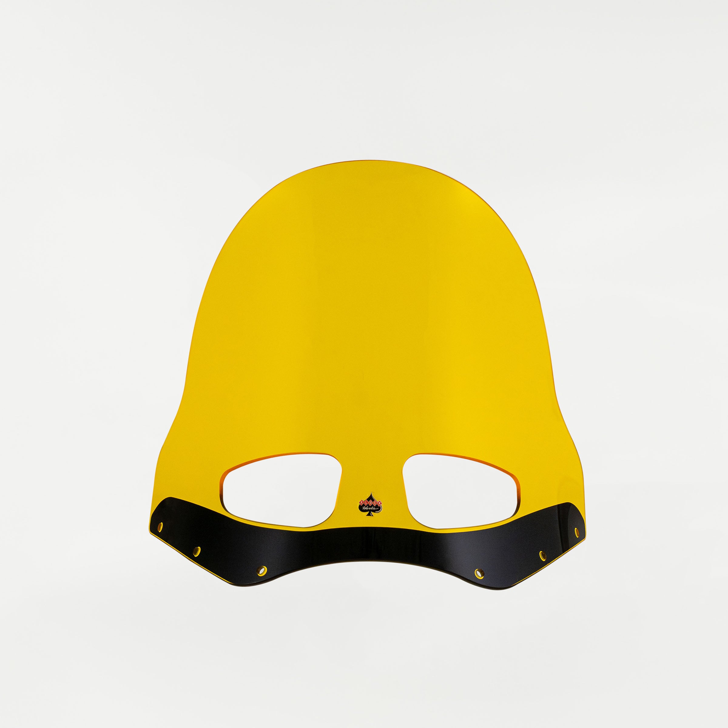 Yellow Color Windshield for Memphis Shades Road Warrior Fairings (15" Yellow)