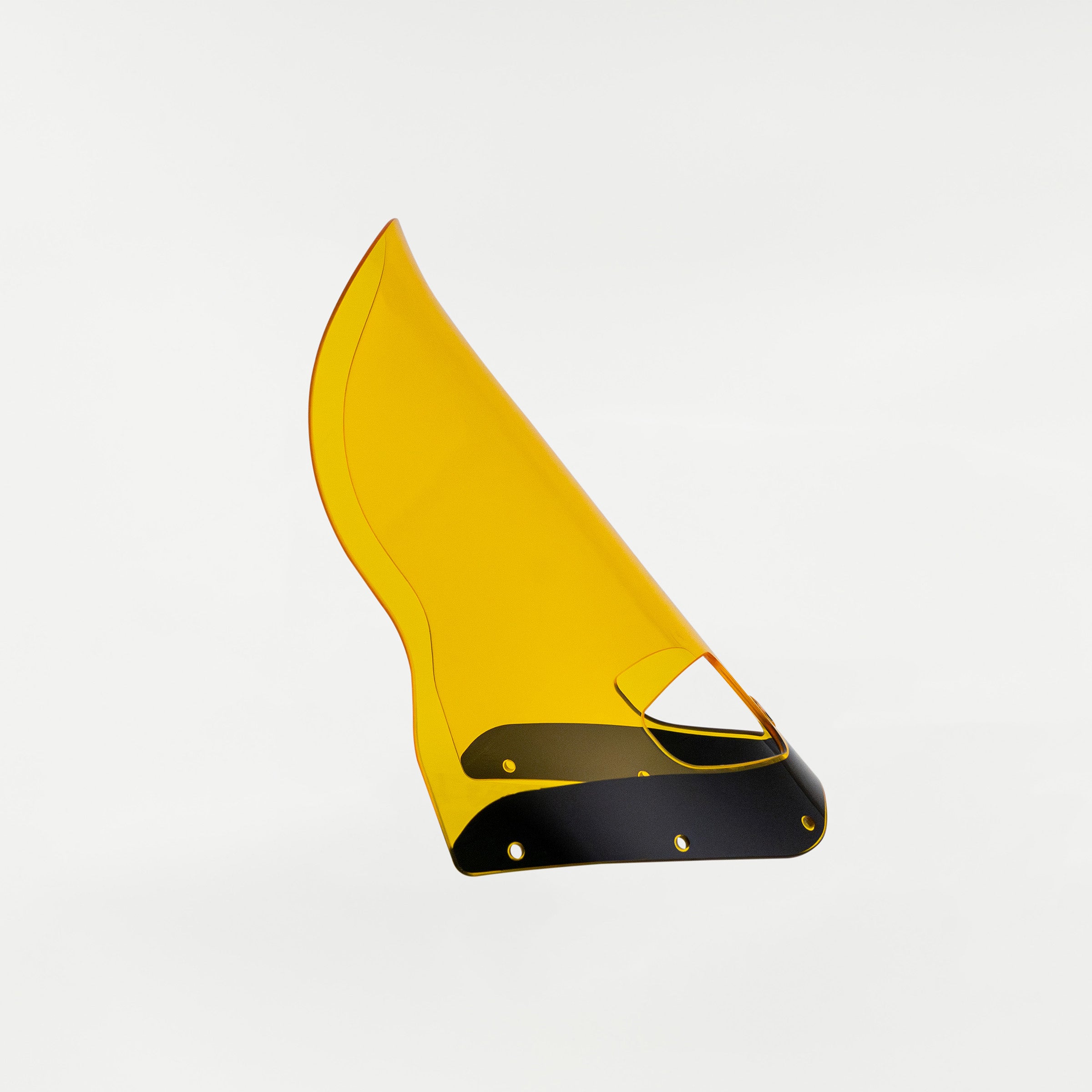 Yellow Color Windshield for Memphis Shades Road Warrior Fairings (15" Yellow)