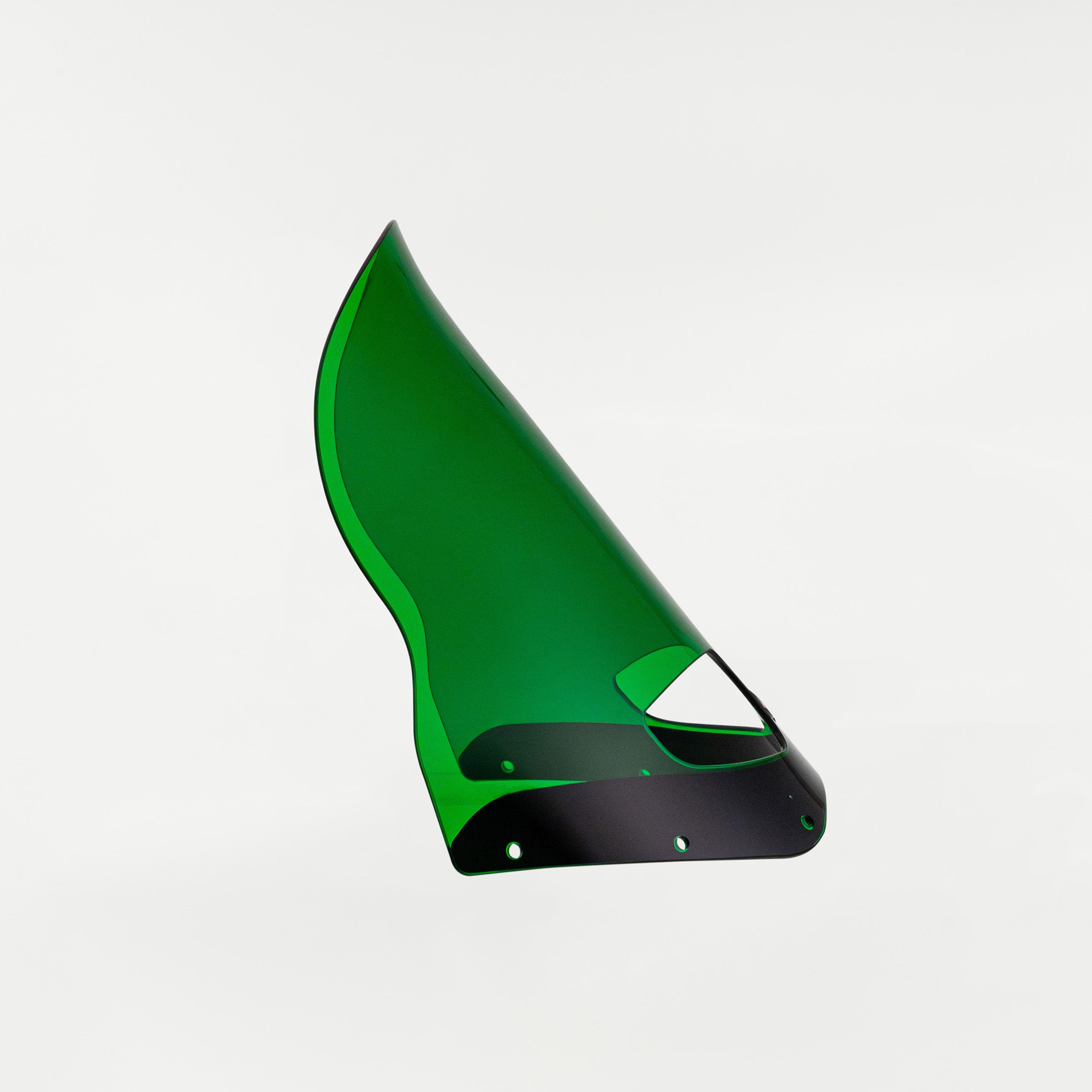 Green Color Windshield for Memphis Shades Road Warrior Fairings (15" Green)