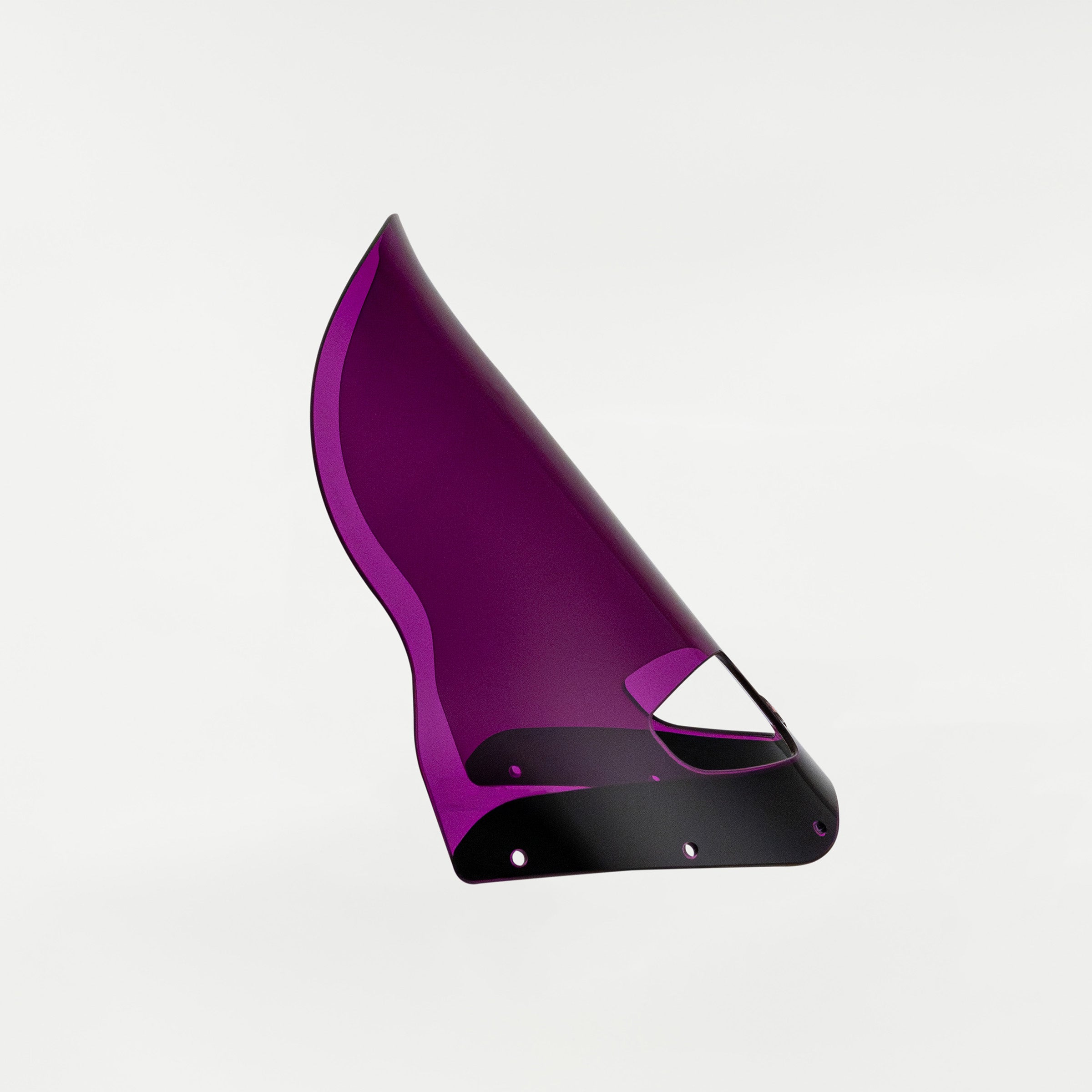 Purple Color Windshield for Memphis Shades Road Warrior Fairings (15" Purple)