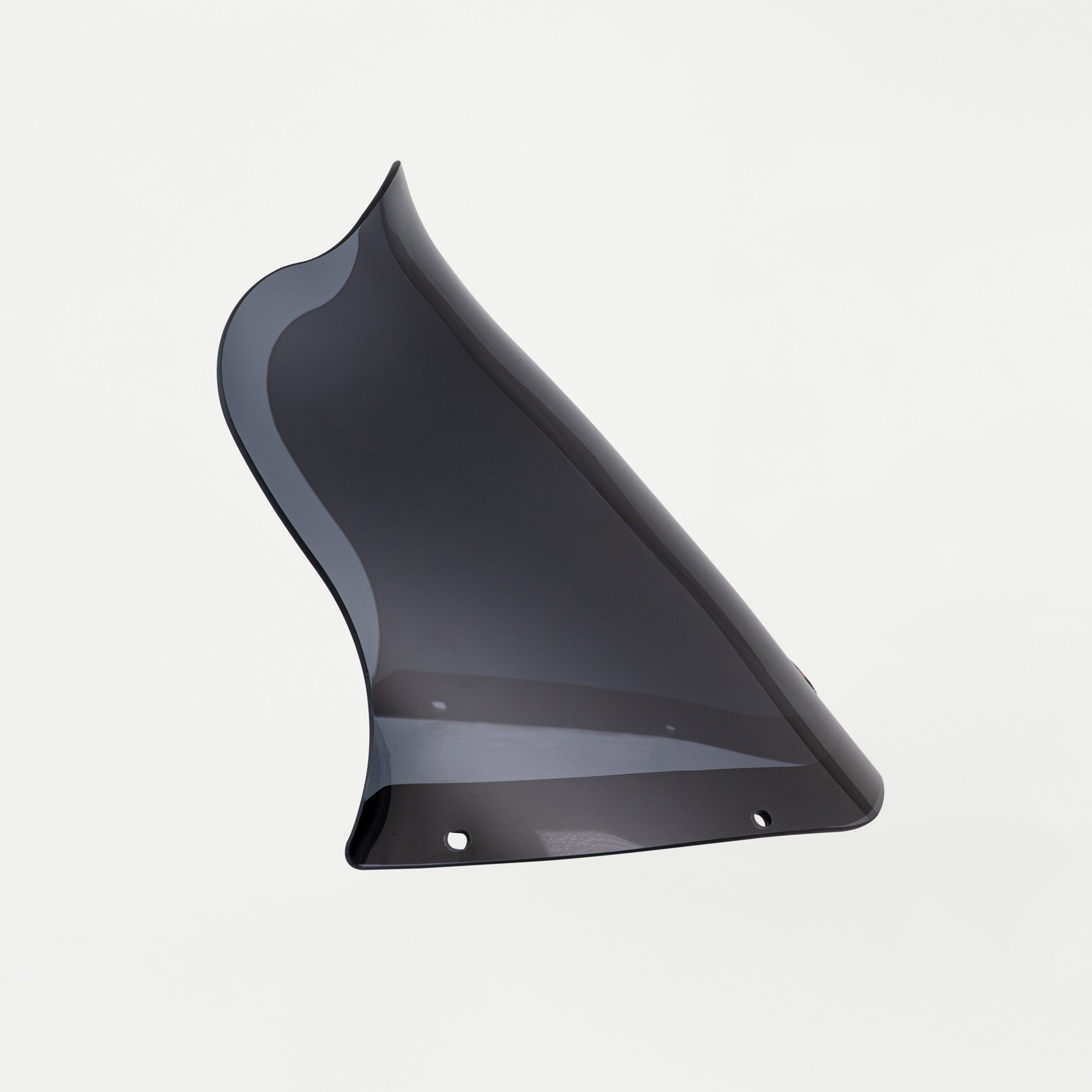 Dark Smoke Kolor Flare Windshield by Klock Werks for Saddleman S-RT Mini Fairing (15" Dark Smoke Flare® Windshield for S-RT Mini Fairing Side)