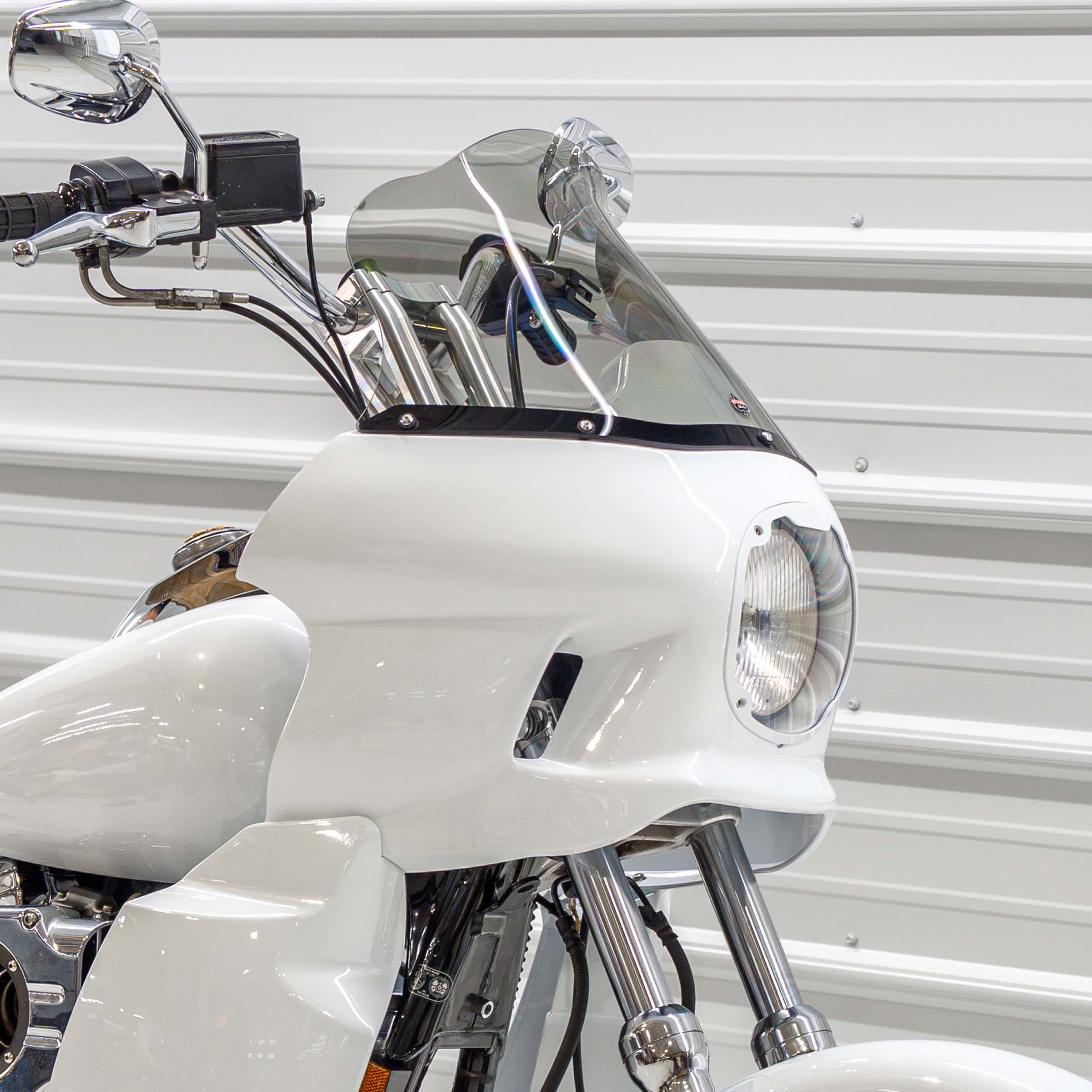 Tint Kolor Flare Windshield by Klock Werks for Saddleman S-RT Mini Fairing (12.5" Tint Flare® Windshield for S-RT Mini Fairing)