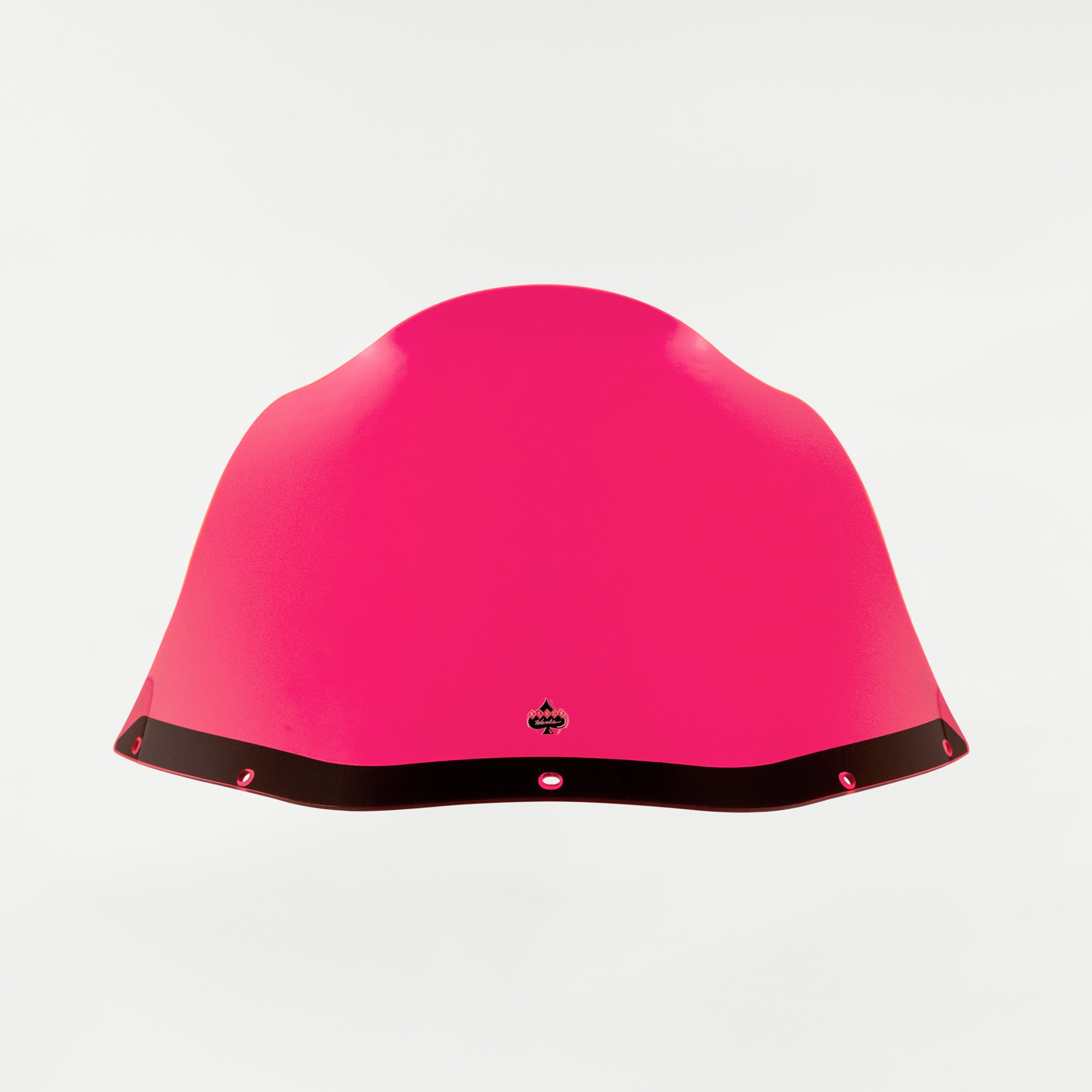 Pink Ice Kolor Flare Windshield by Klock Werks for Saddleman S-RT Mini Fairing (12.5" Pink Ice Flare® Windshield for S-RT Mini Fairing Front)
