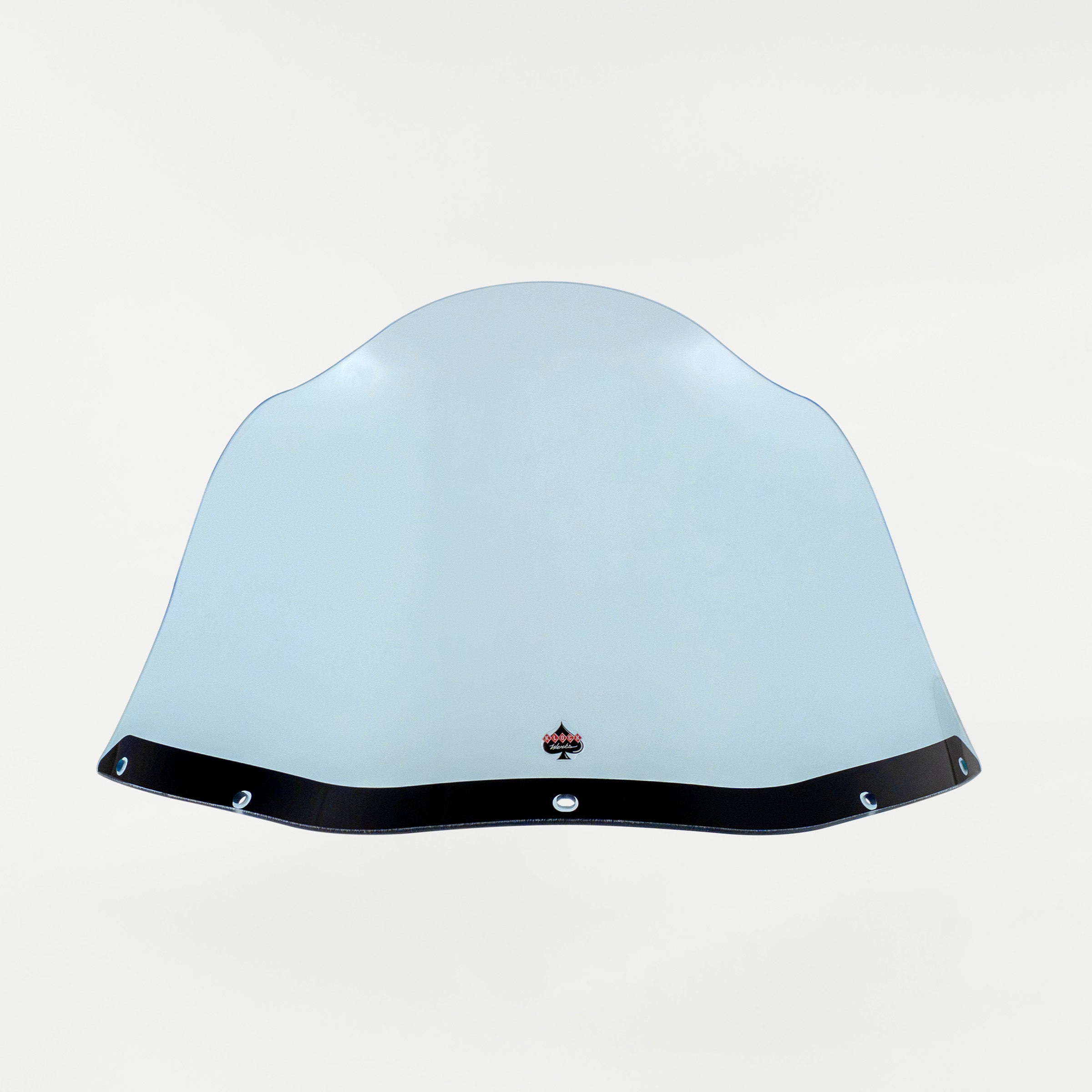 Blue Ice Kolor Flare Windshield by Klock Werks for Saddleman S-RT Mini Fairing (12.5" Blue Ice Flare® Windshield for S-RT Mini Fairing Front)