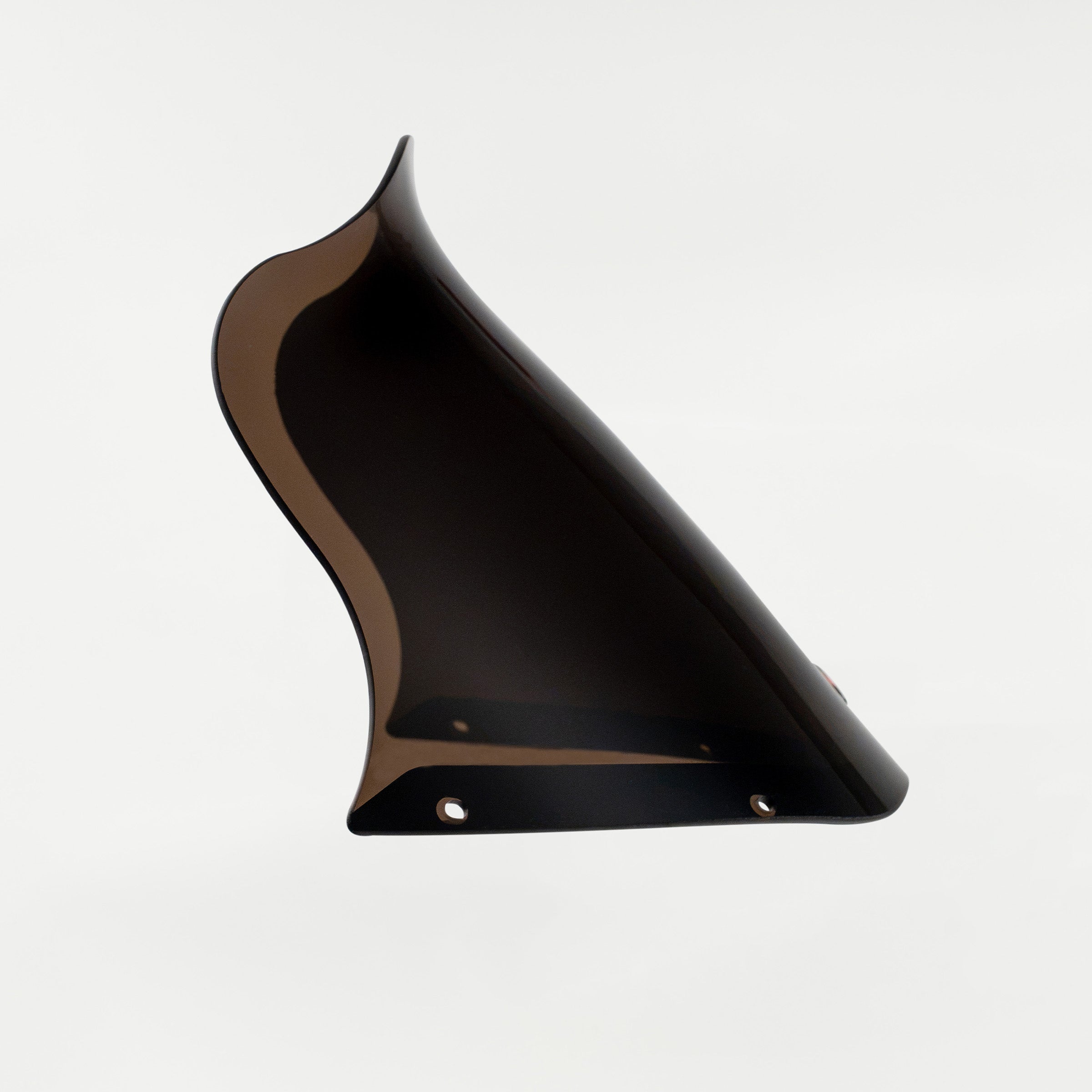 Bronze Kolor Flare Windshield by Klock Werks for Saddleman S-RT Mini Fairing (12.5" Bronze Flare® Windshield for S-RT Mini Fairing Side)