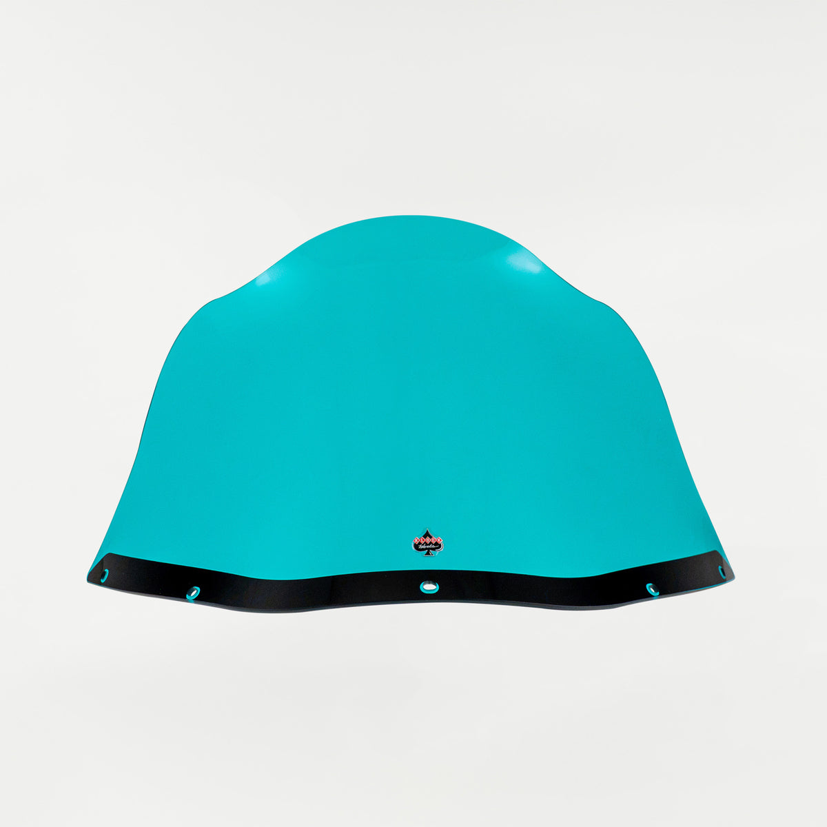 Teal Kolor Flare Windshield by Klock Werks for Saddleman S-RT Mini Fairing (12.5" Teal)
