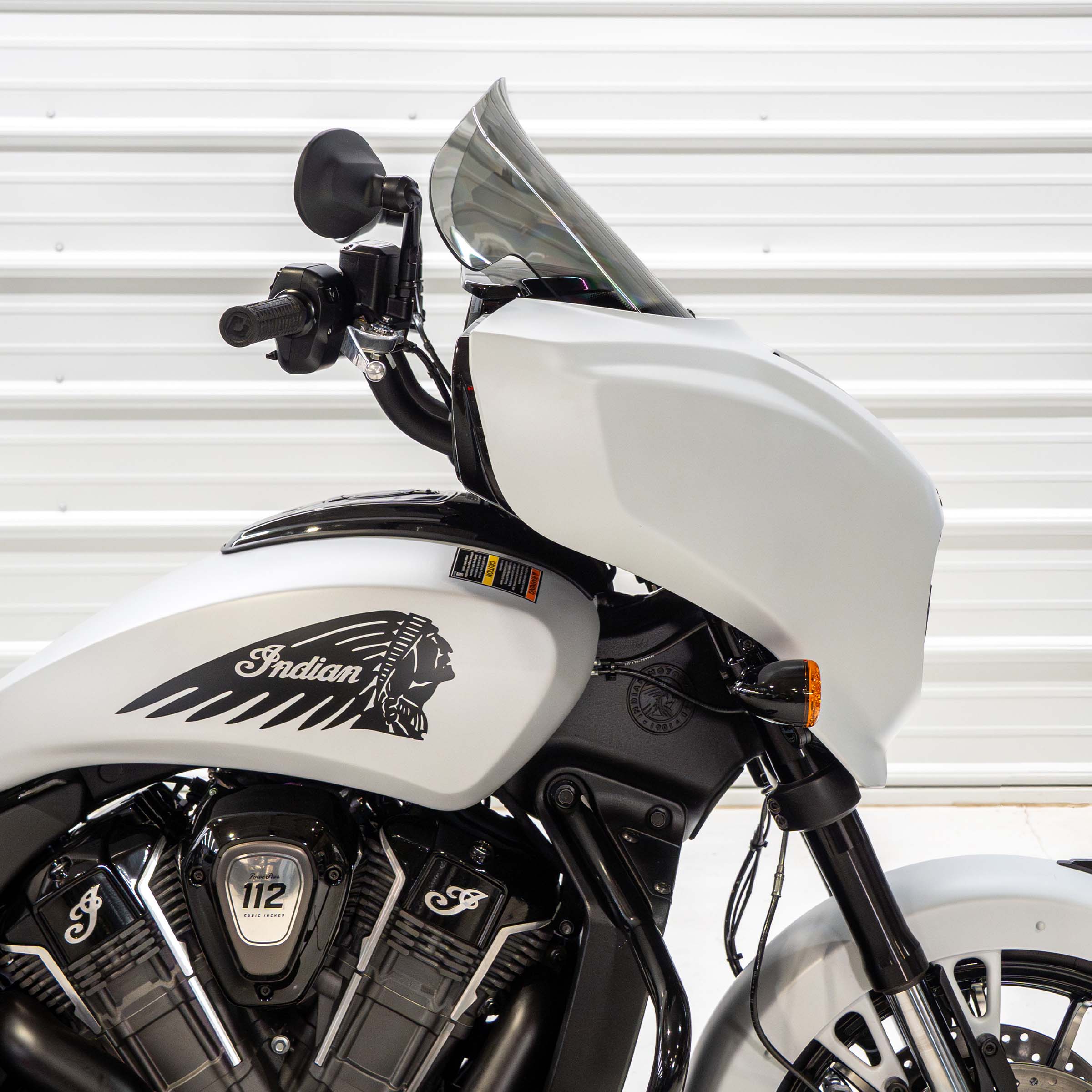 12" Flare® Windshields for Indian® 2025+ Chieftain & Roadmaster PowerPlus - Tint Motorcycle Windshield (12" - Tint)