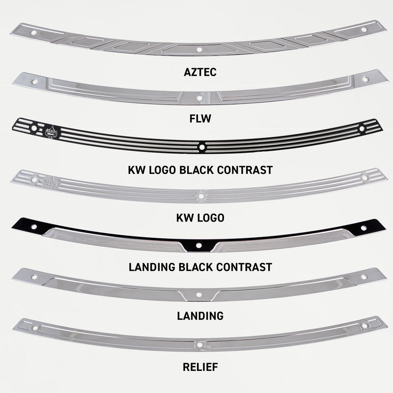 All styles of Windshield Trim for Harley-Davidson 1996-2013 FLH Motorcycles (All Available Styles)