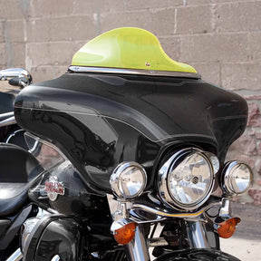 6.5" Yellow Ice Kolor Flare™ Windshield for Harley-Davidson 1996-2013 FLH motorcycle models